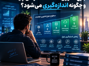بلوغ فناوری اطلاعات سازمان چیست و چگونه اندازه‌گیری می‌شود؟